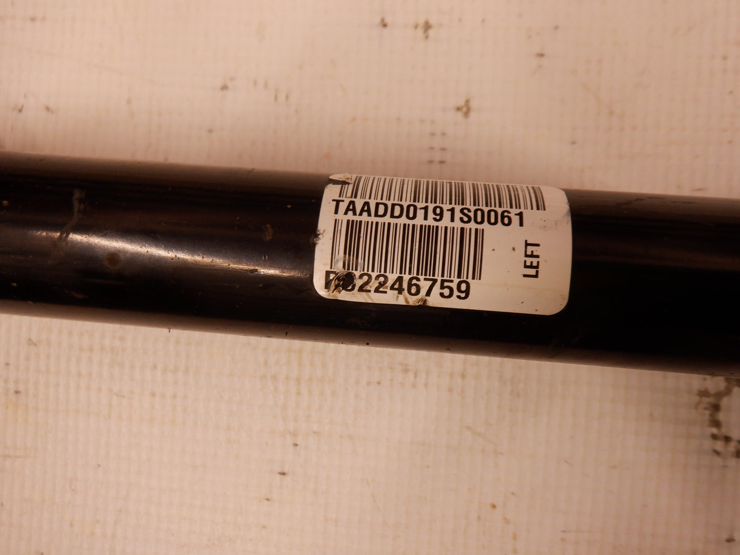 2011 Chevy Camaro SS Axle Shaft Assembly LH Half Shaft 92246759 OEM - Day's Parts Yard