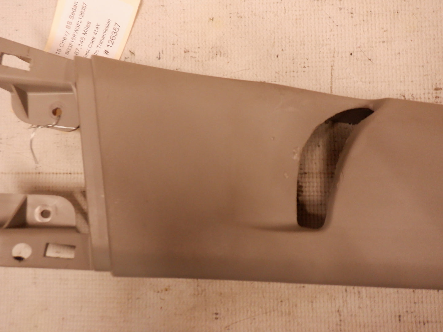 2015 Chevy SS Sedan RH Passenger Upper B Pillar 92295191 OEM - Day's Parts Yard