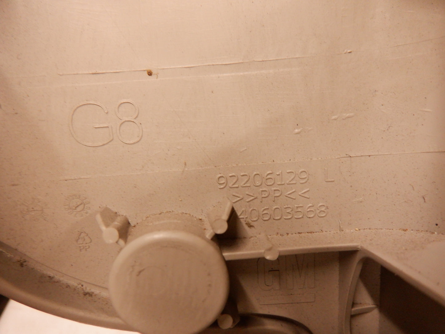 2014 Chevy SS Sedan LH Driver Upper B Pillar 92295189 OEM - Day's Parts Yard