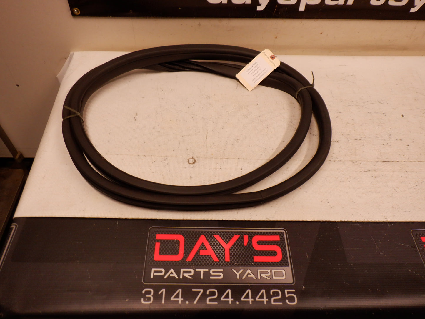 2015 Chevy SS Sedan LH Driver Rear Door Weather Strip Rubber Seal OEM - Day's Parts Yard