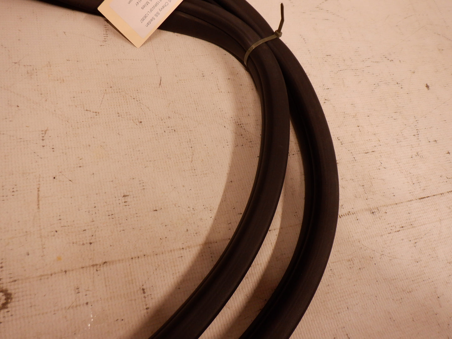 2015 Chevy SS Sedan LH Driver Rear Door Weather Strip Rubber Seal OEM - Day's Parts Yard