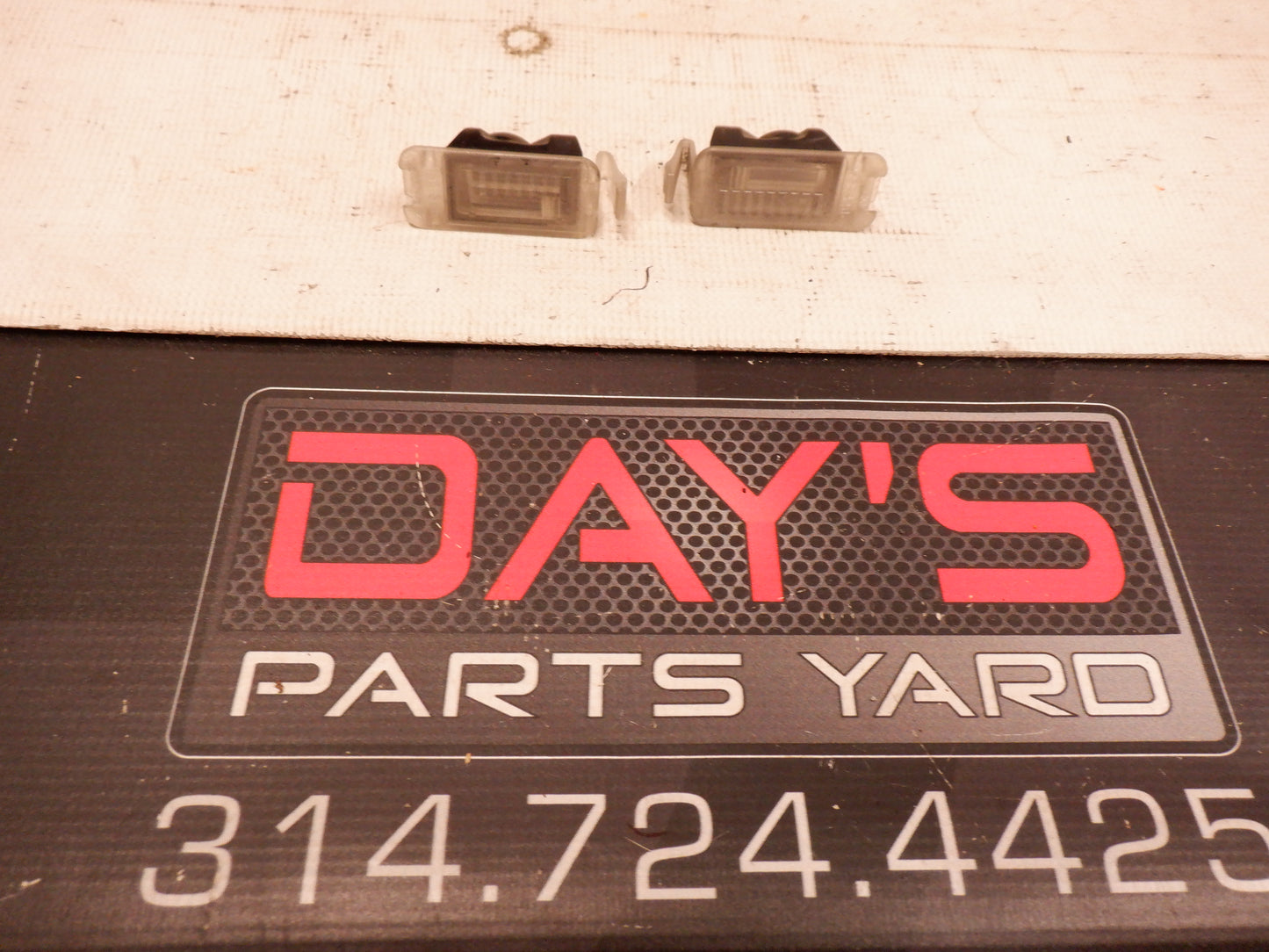 2004 Pontiac GTO License Plate Tag Lights Set 954355 OEM - Day's Parts Yard