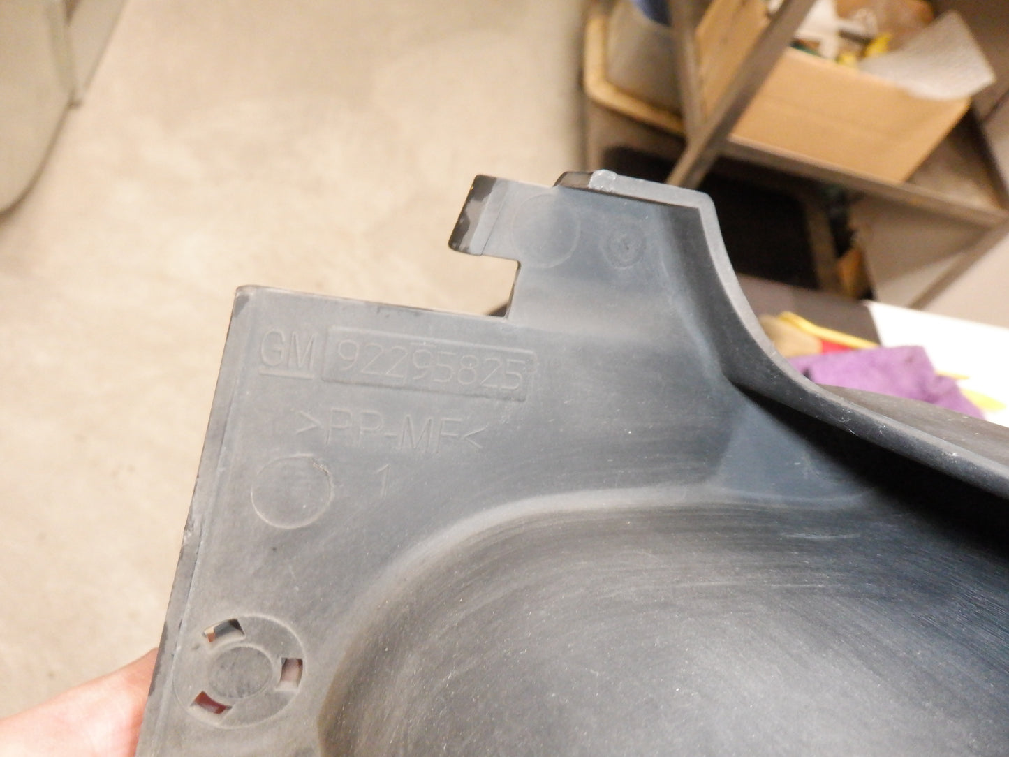 2014 Chevy SS Sedan Radiator Support Baffle RH 92295825 OEM - Day's Parts Yard