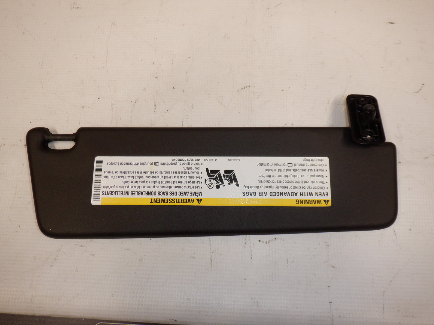 2013 Chevy Camaro LH Sun Visor OEM - Day's Parts Yard