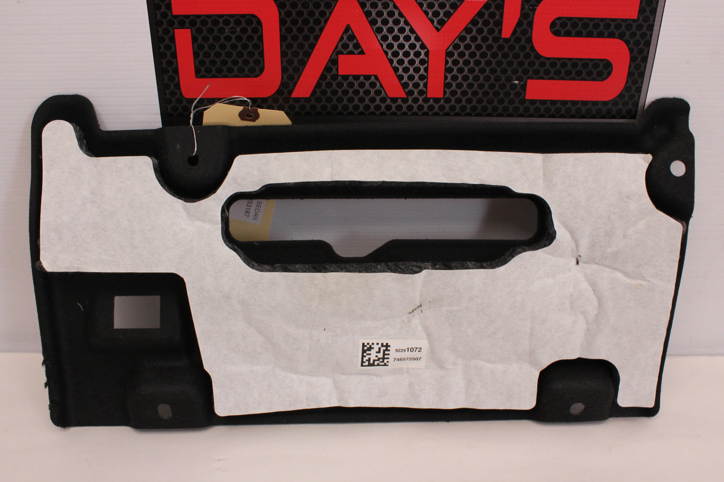 2014 Chevy SS Sedan Lower Dash Trim Insulator 92291072 OEM - Day's Parts Yard