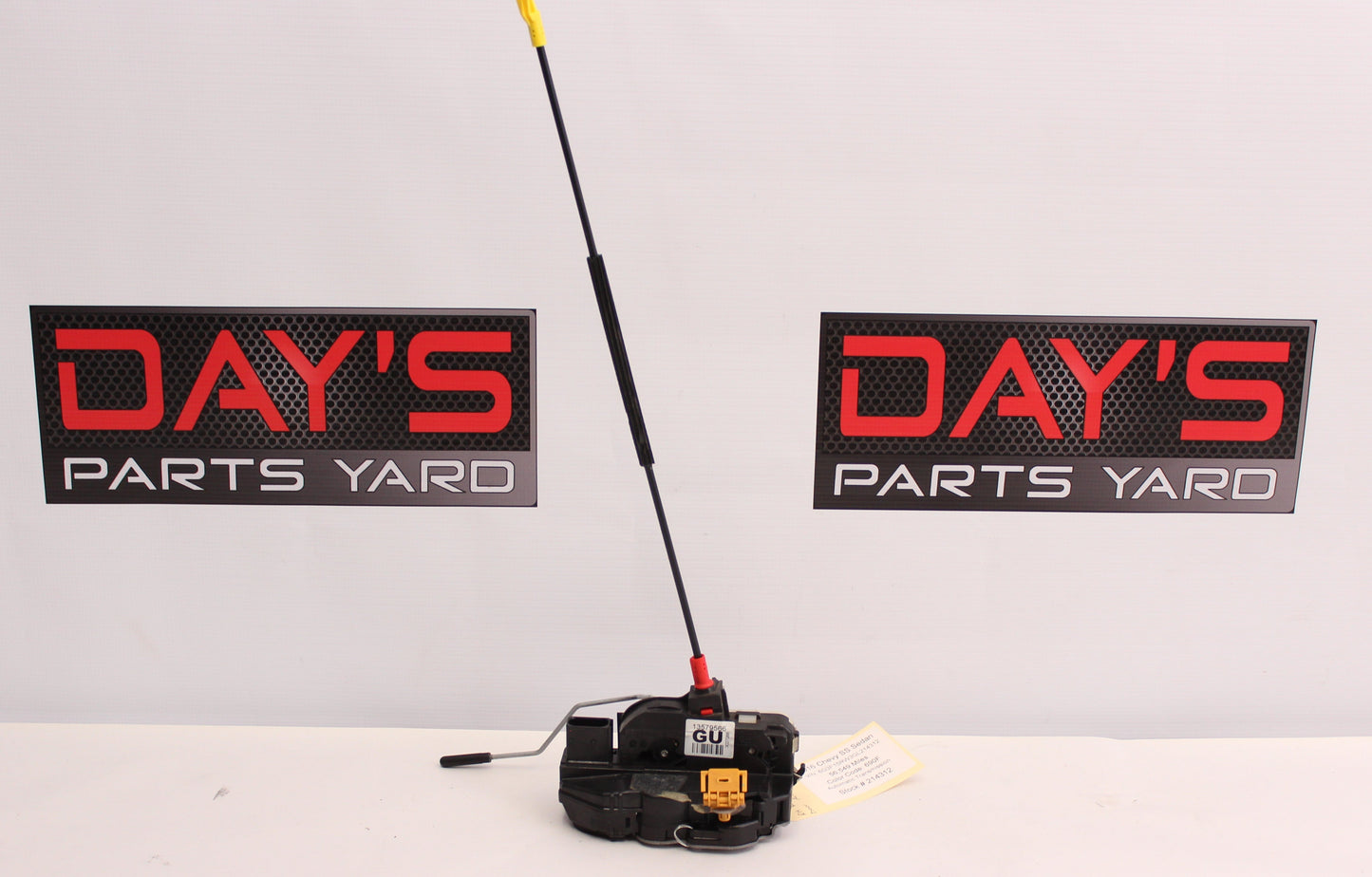 2016 Chevy SS Sedan RH Passenger Rear Door Lock Actuator 13579566 OEM - Day's Parts Yard