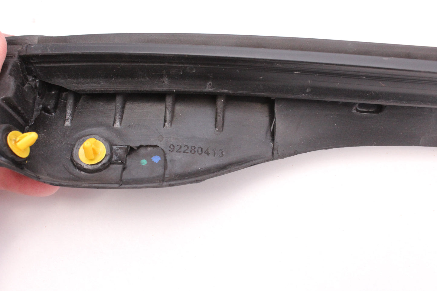 2016 Chevy SS Sedan LH Driver Rear Door Windor Rubber Weather Strip 92280413 OEM - Day's Parts Yard