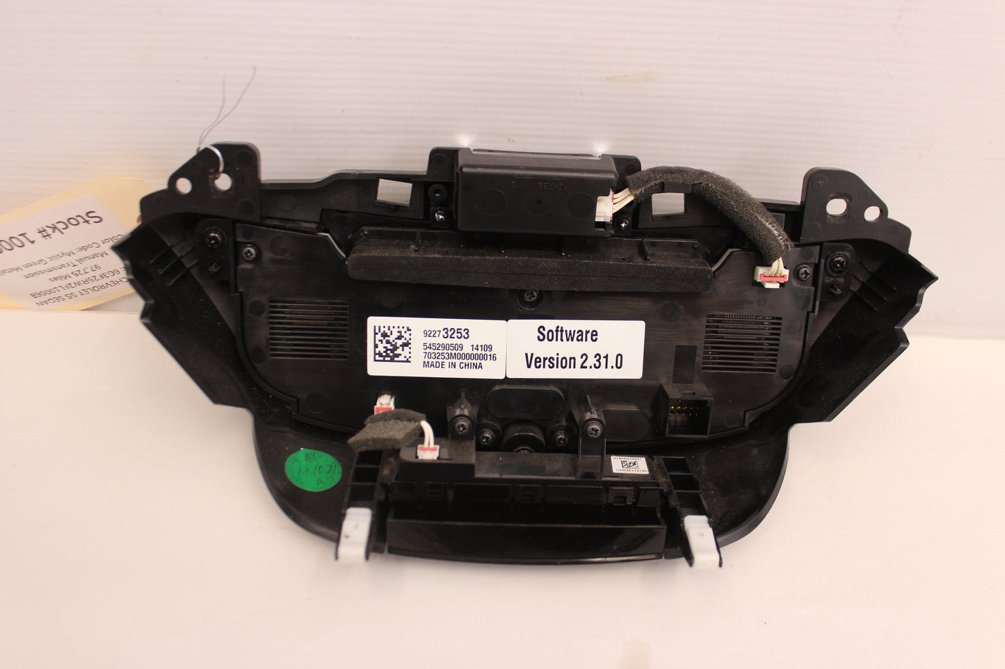 2015 Chevy SS Sedan HVAC Heat & A/C Controls OEM - Day's Parts Yard