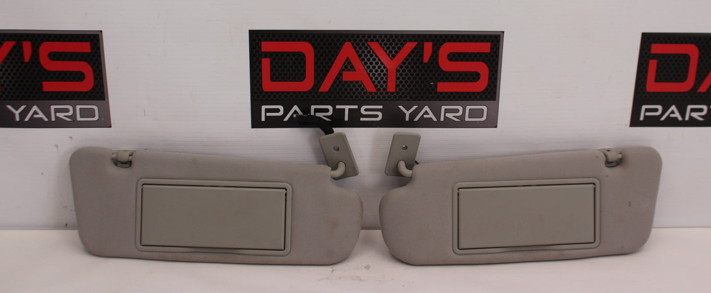 2014 Chevy SS Sedan RH & LH Sun Visor Sunvisor w/ Clips OEM - Day's Parts Yard