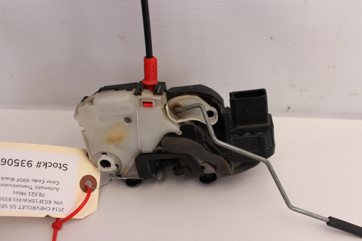 2014 Chevy SS Sedan Rear RH Passenger Door Lock Actuator 13579552 OEM - Day's Parts Yard