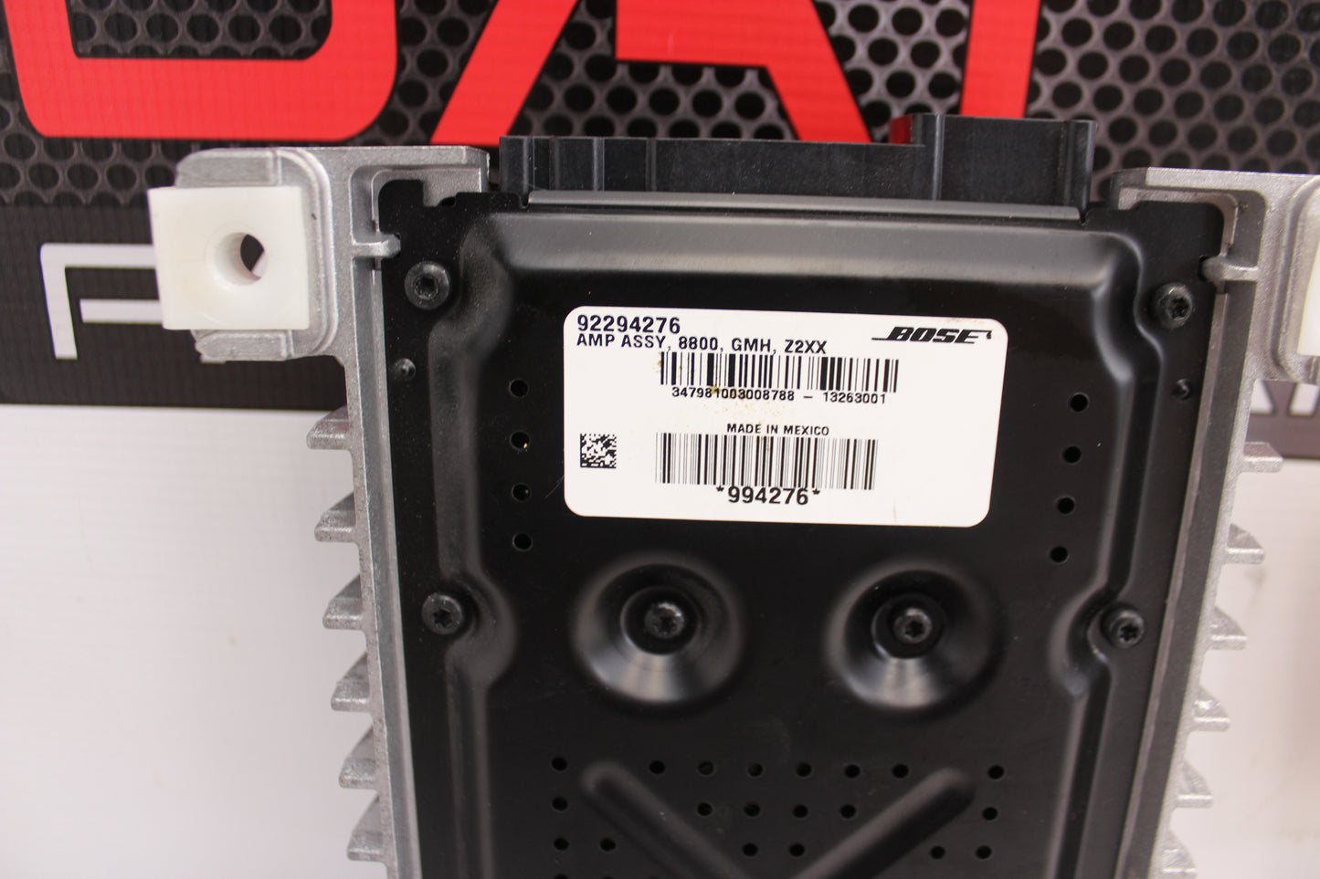 2014 Chevrolet SS Sedan Bose Radio Stereo Amplifier 92294276 OEM - Day's Parts Yard