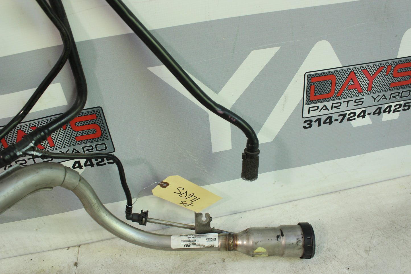2018 Chevy Camaro ZL1 1LE Filler Neck and EVAP Lines 84218958 OEM - Day's Parts Yard