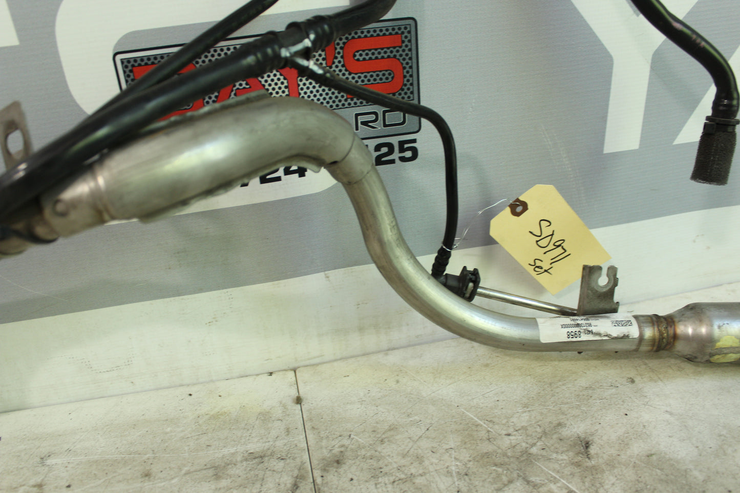 2018 Chevy Camaro ZL1 1LE Filler Neck and EVAP Lines 84218958 OEM - Day's Parts Yard