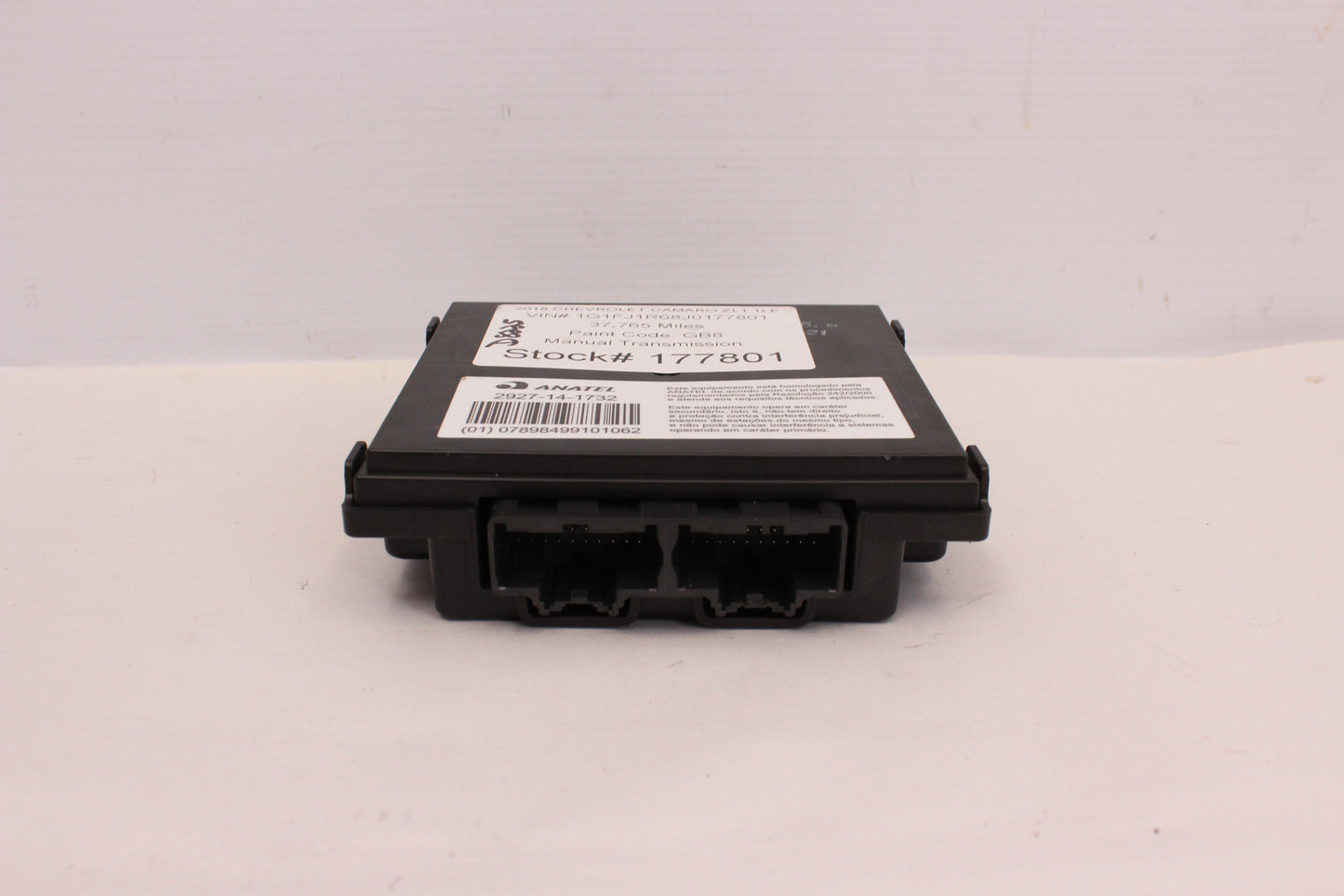 2018 Chevy Camaro ZL1 1LE Keyless Entry Control Module 13523236 OEM - Day's Parts Yard