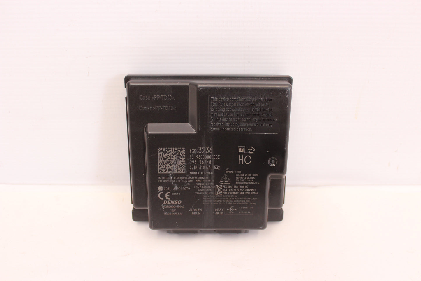 2018 Chevy Camaro ZL1 1LE Keyless Entry Control Module 13523236 OEM - Day's Parts Yard