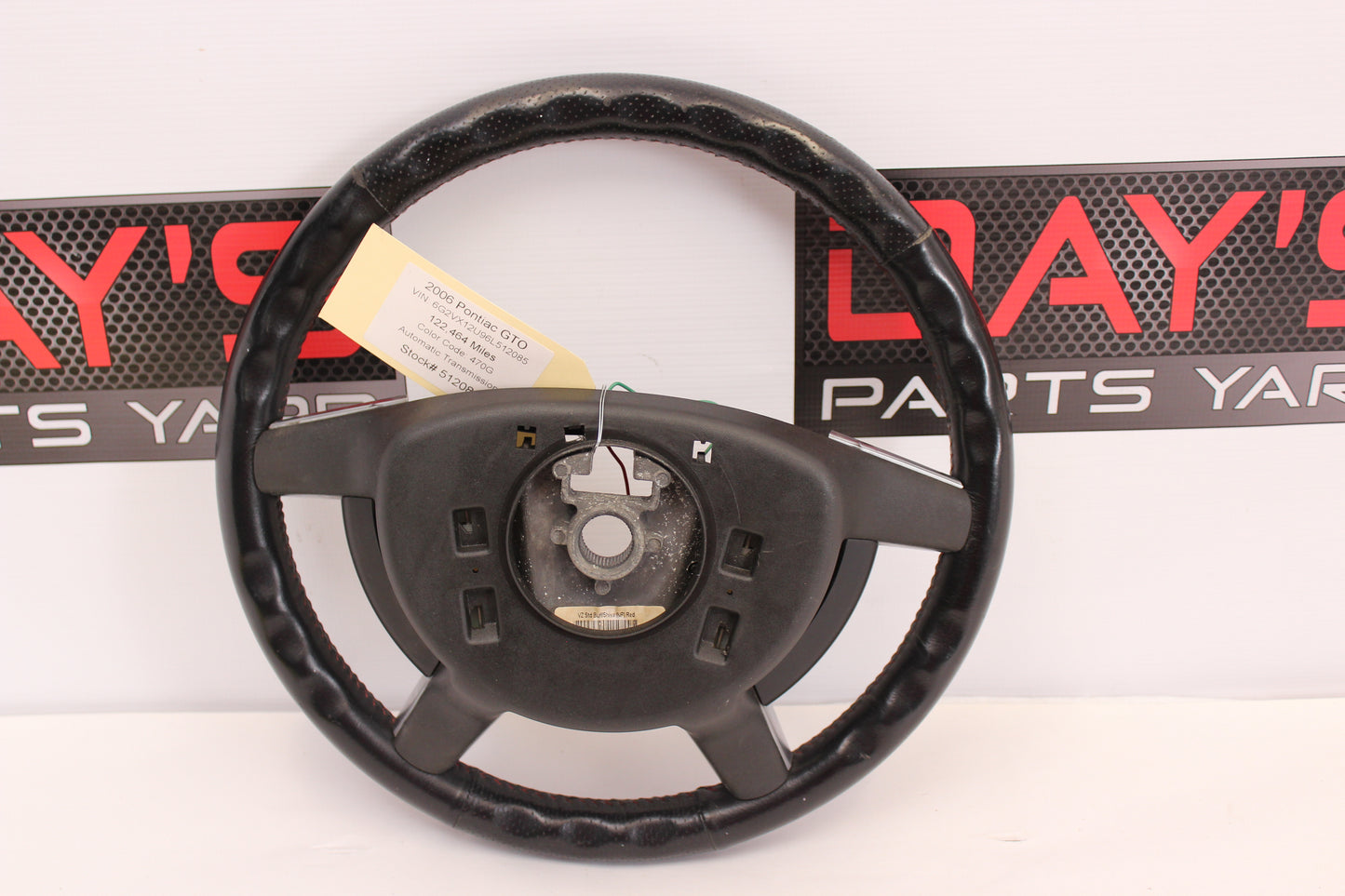 2006 Pontiac GTO Steering Wheel 92181066 OEM - Day's Parts Yard