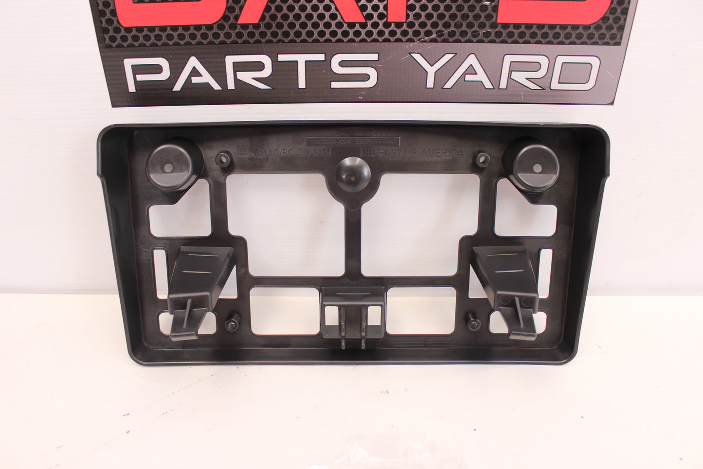 2017 Chevy Camaro SS License Plate Bracket 23378524 OEM - Day's Parts Yard