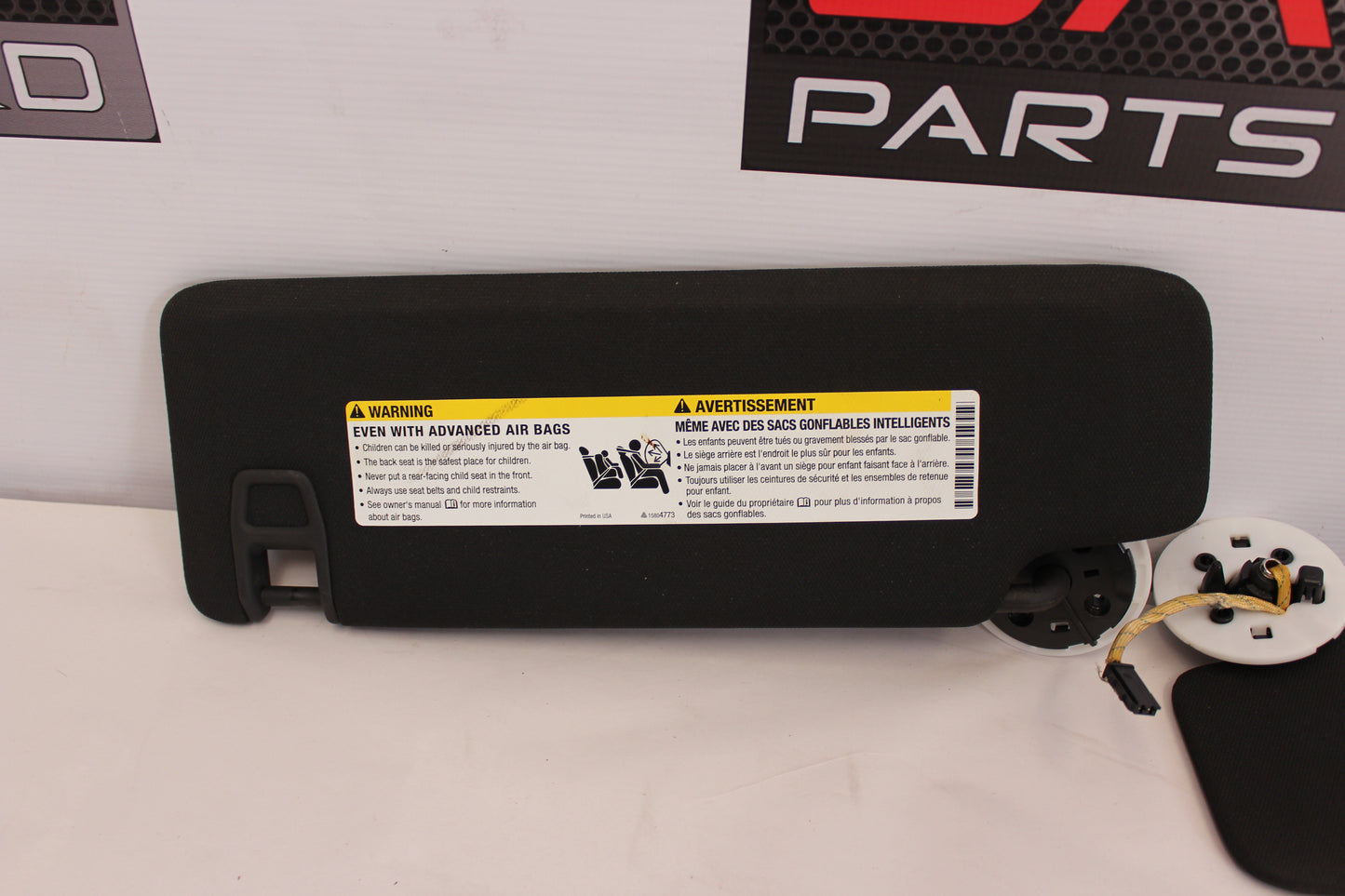 2016 Chevy SS Camaro Sun Visor Sunvisor Set w/ Clips OEM - Day's Parts Yard