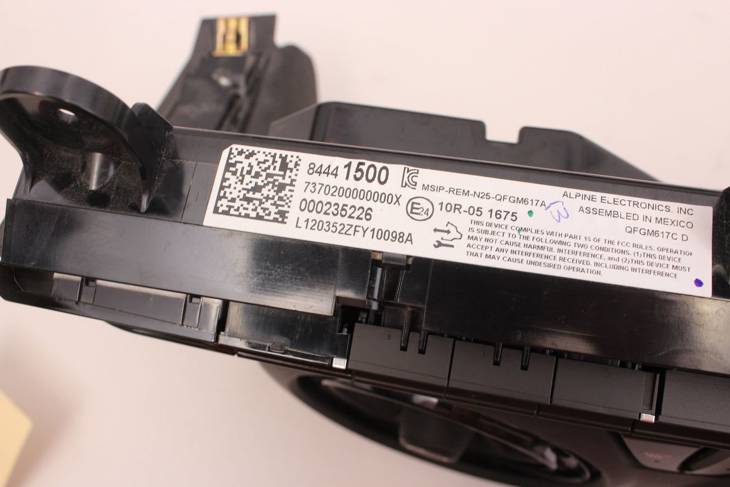 2021 Chevy Camaro SS 1LE Heater AC Climate Temperature Controls 84441500 OEM - Day's Parts Yard