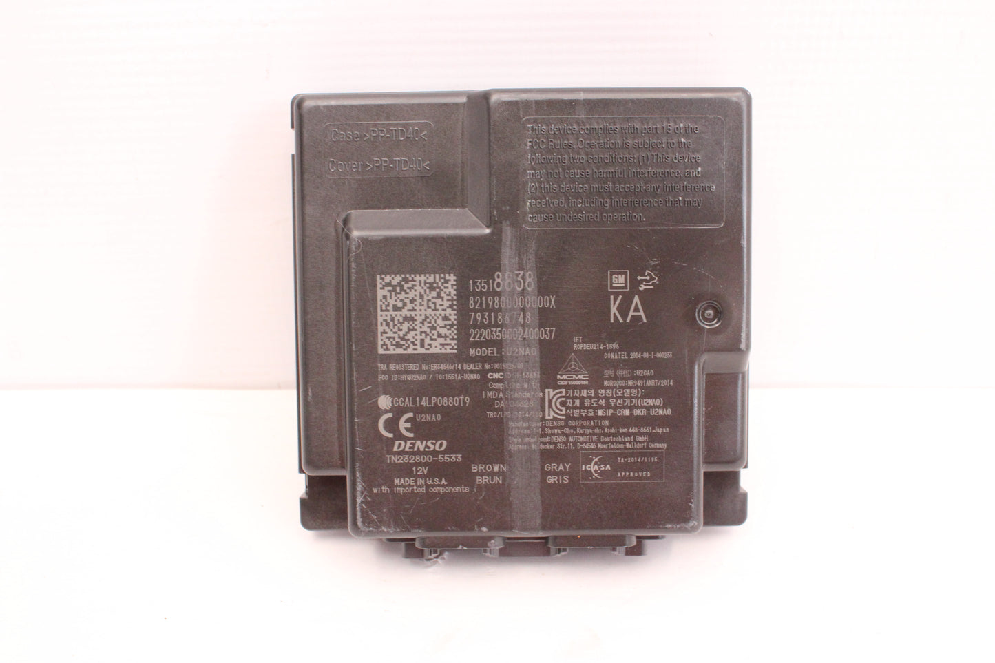 2021 Chevy Camaro SS 1LE Keyless Entry Control Module 13518838 OEM - Day's Parts Yard