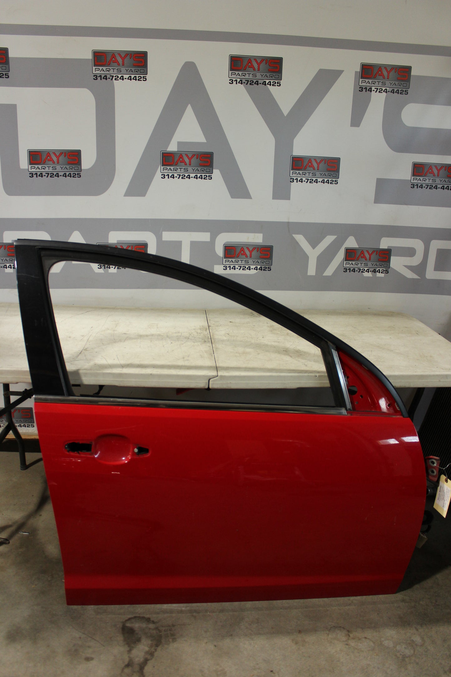 2008 Pontiac G8 GT Front RH Passenger Exterior Door Red OEM - Day's Parts Yard