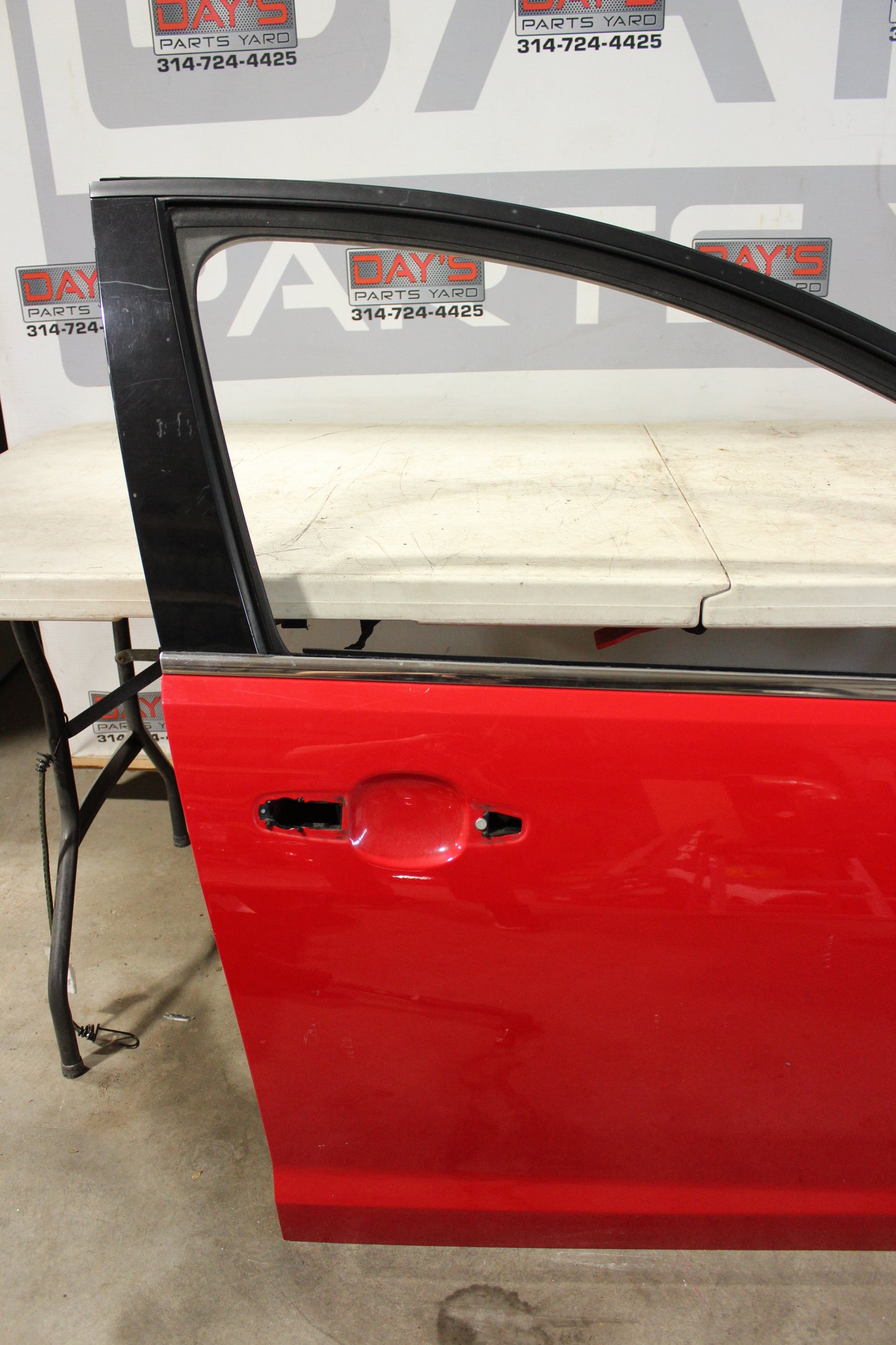 2008 Pontiac G8 GT Front RH Passenger Exterior Door Red OEM - Day's Parts Yard