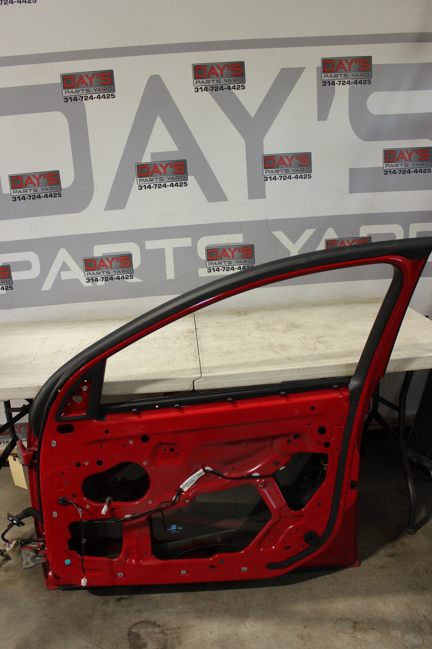 2008 Pontiac G8 GT Front RH Passenger Exterior Door Red OEM - Day's Parts Yard