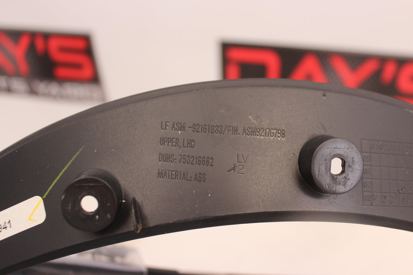 2009 Pontiac G8 GT Gauge Cluster Bezel 92161833 OEM - Day's Parts Yard
