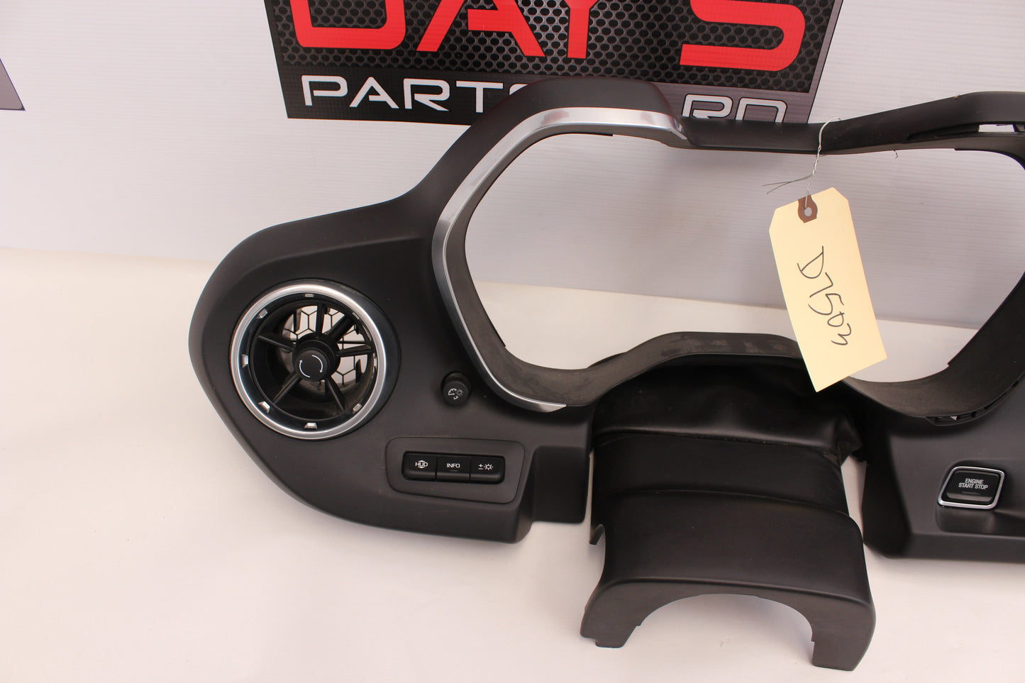 2016 Chevy SS Camaro Plate Assembly Instrument Panel Cluster Trim 23374228 OEM - Day's Parts Yard