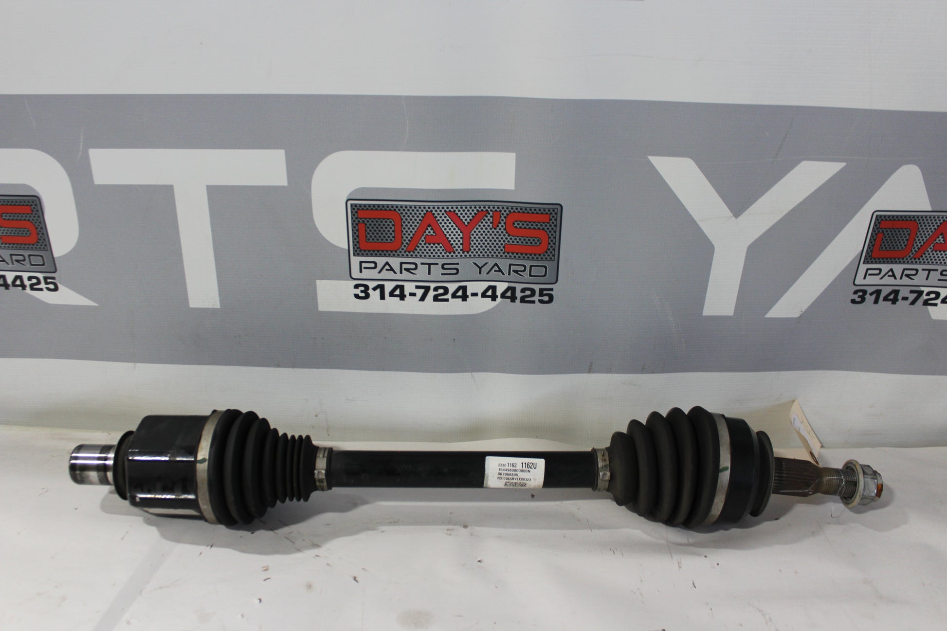 2017 Chevy Corvette Grand Sport 2LT LH Driver Axle 23301162 OEM - Day's Parts Yard