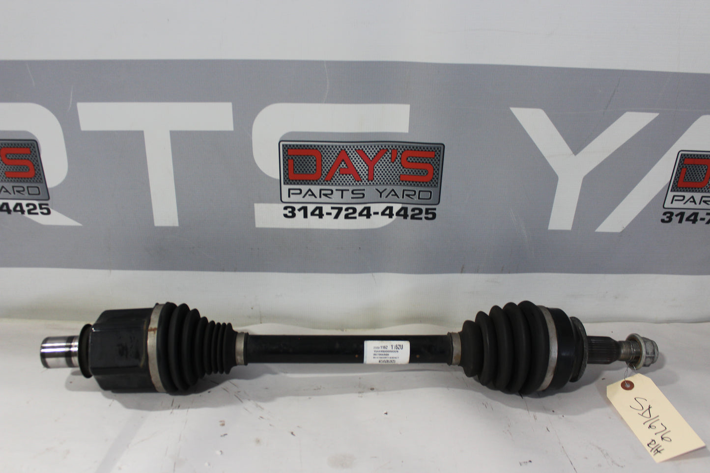 2017 Chevy Corvette Grand Sport 2LT RH Driver Axle 23301162 OEM - Day's Parts Yard