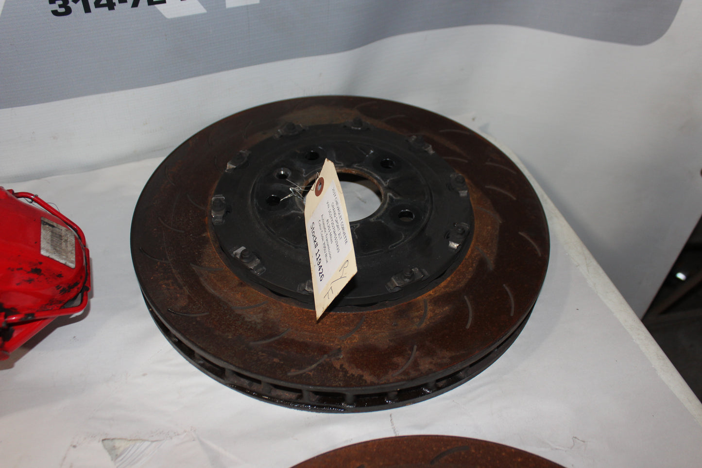 2017 Chevy Corvette Grand Sport 2LT Brembo Brake Calipers and Rotors OEM - Day's Parts Yard