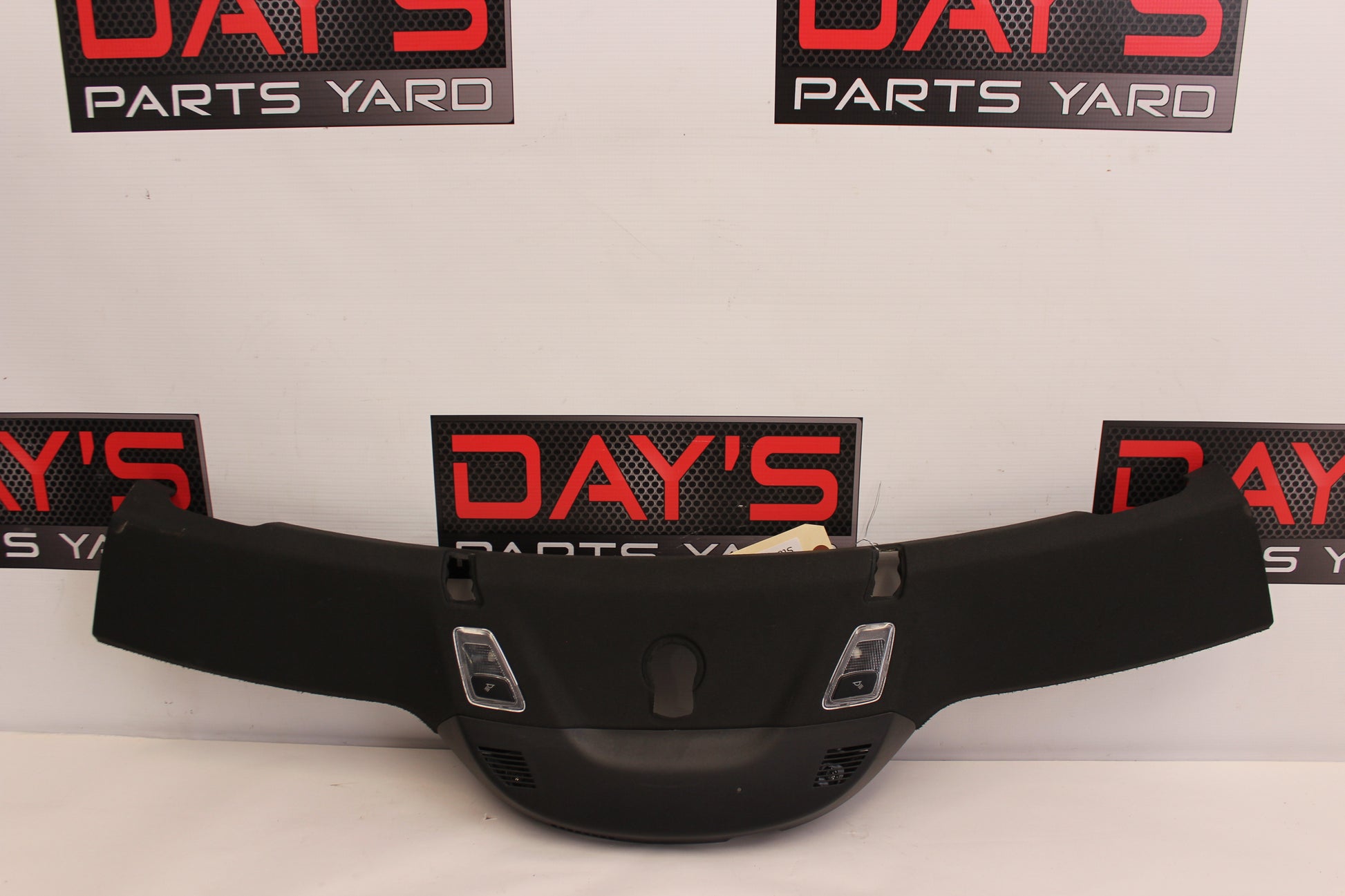 2017 Chevy Corvette Grand Sport 2LT Corvette Overhead Roof Console Header Trim Black OEM - Day's Parts Yard