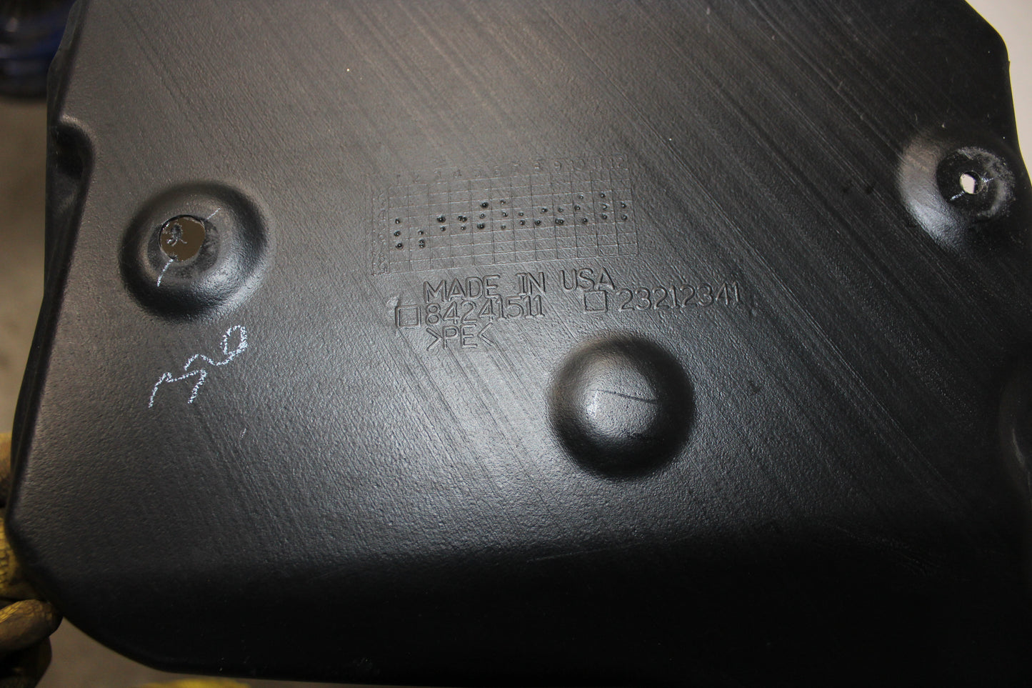 2017 Chevy Corvette Grand Sport 2LT LH Driver Rear Cooling Air Duct 23212341 OEM - Day's Parts Yard