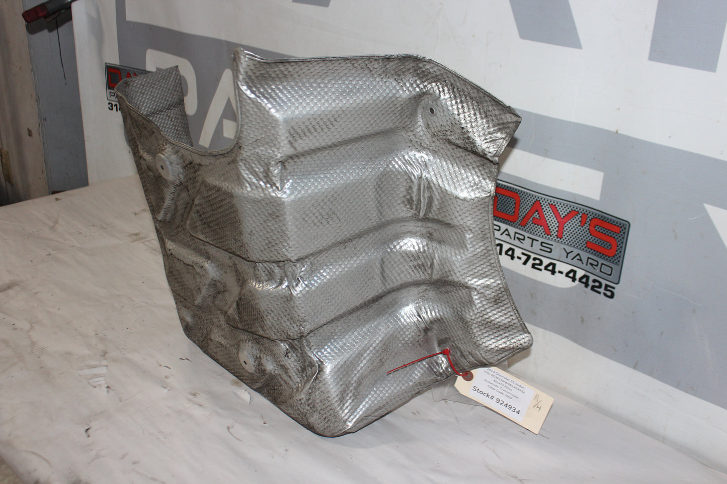 2014 Chevy SS Sedan RH Passenger Muffler Heat Shield OEM - Day's Parts Yard