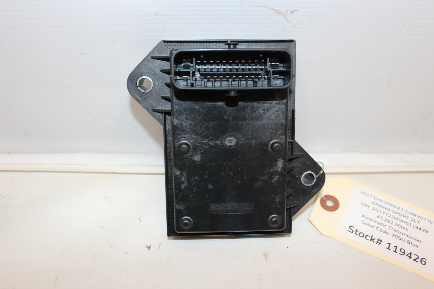 2017 Chevy Corvette Grand Sport 2LT Electric Stability Control Module ECU 84180580 OEM - Day's Parts Yard