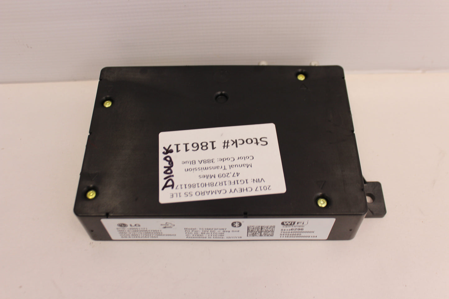 2017 Chevy Camaro SS 1LE OnStar Communication Module OEM - Day's Parts Yard