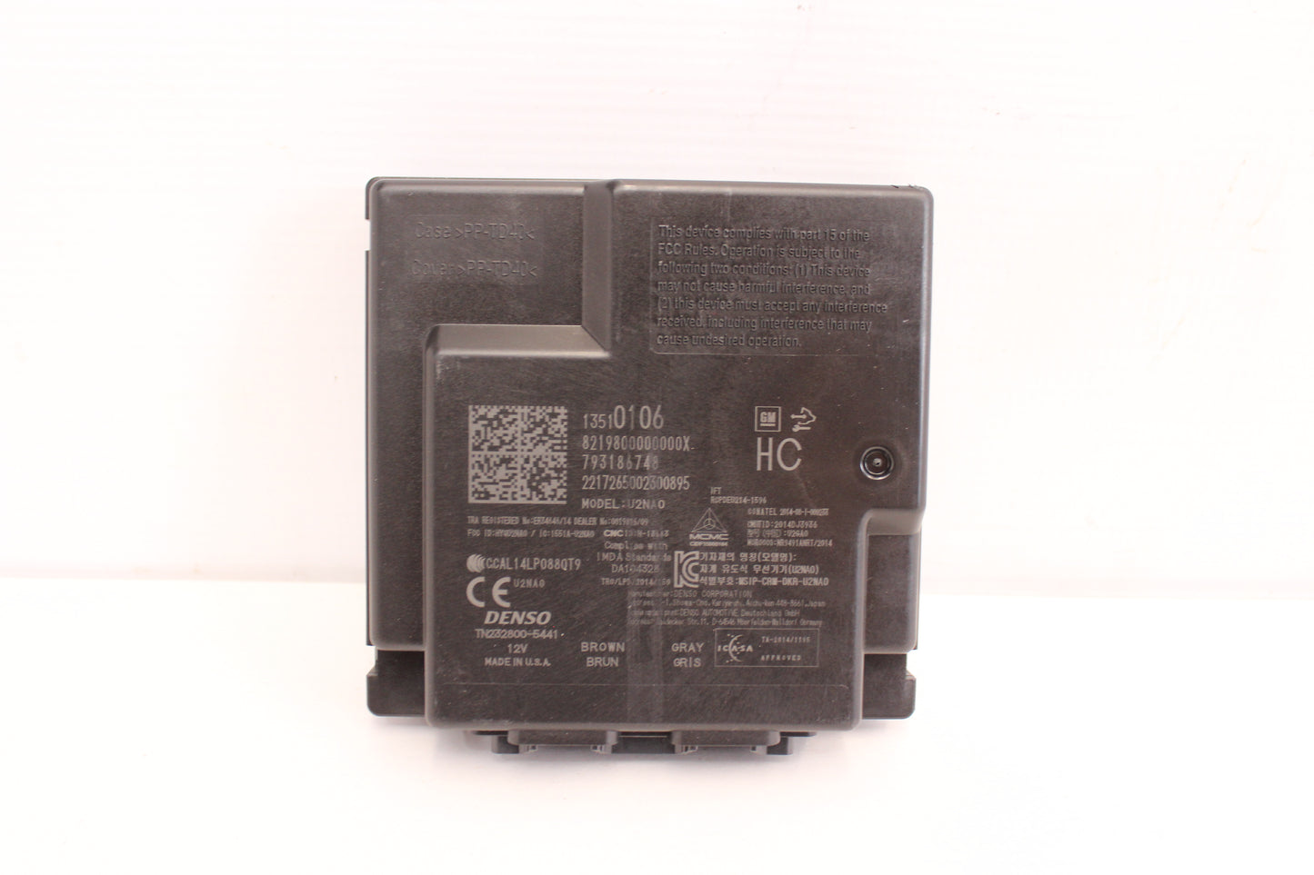2018 Chevy Camaro ZL1 Keyless Entry Module 13510106 OEM - Day's Parts Yard