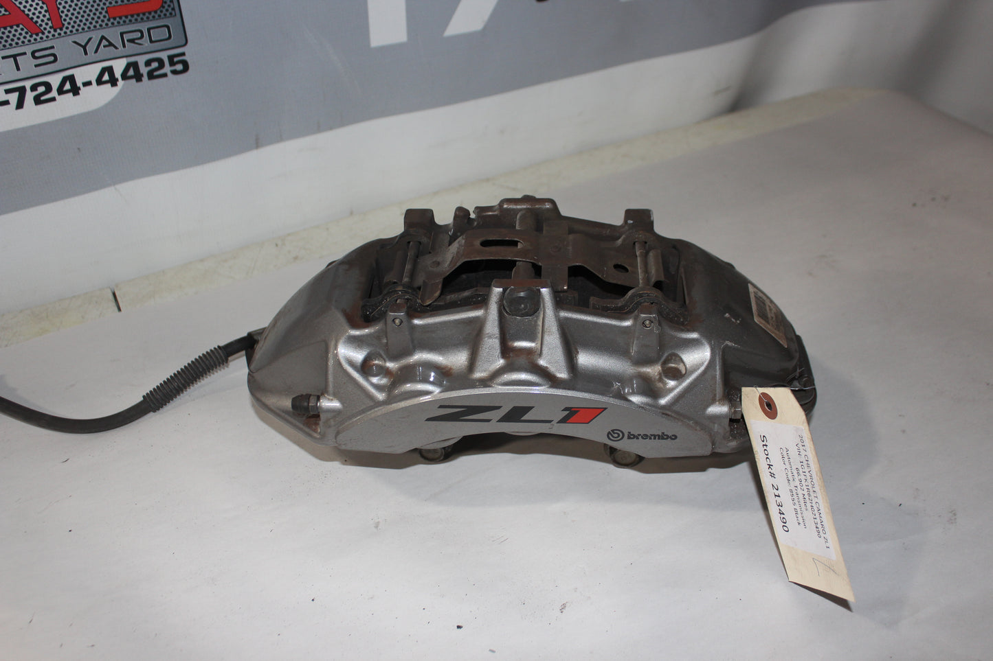 2017 Chevy Camaro ZL1 Brembo Brake Calipers Front & Rear w/ Front Rotors OEM - Day's Parts Yard