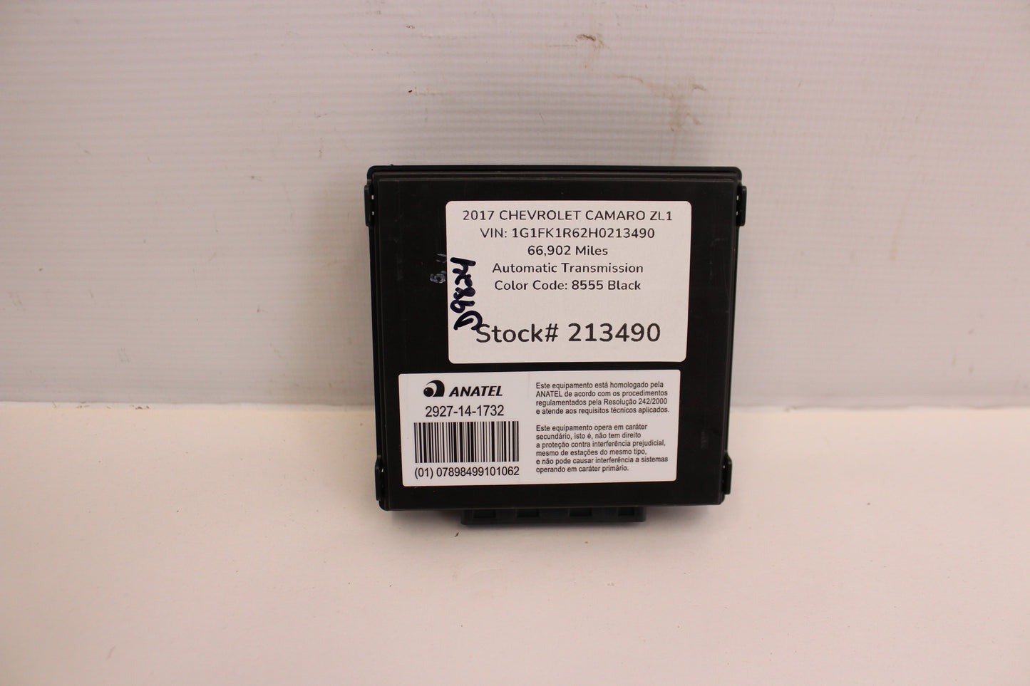 2017 Chevy Camaro ZL1 Keyless Entry Module 13510106 OEM - Day's Parts Yard