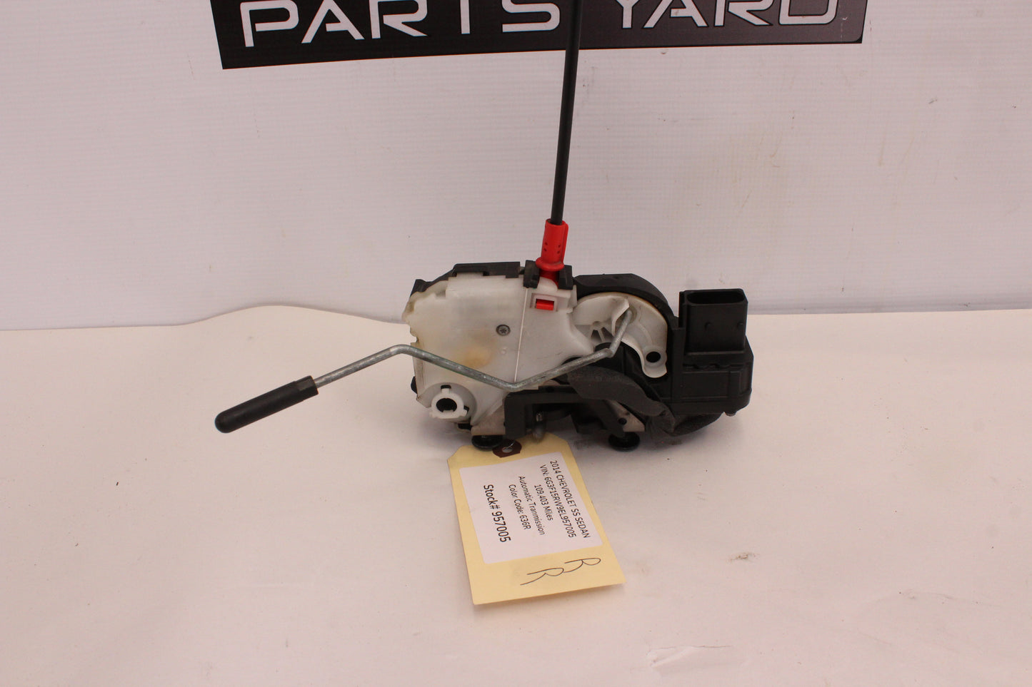 2014 Chevy SS Sedan Rear RH Passenger Door Lock Actuator 13579552 OEM - Day's Parts Yard