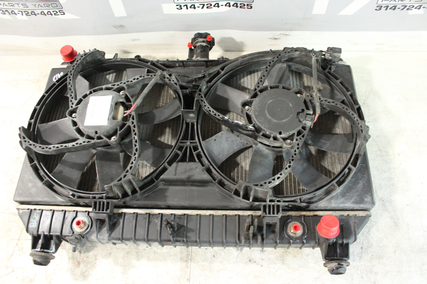 2011 Chevy Camaro SS Cooler Assembly Radiator Condenser Cooling Fans OEM - Day's Parts Yard