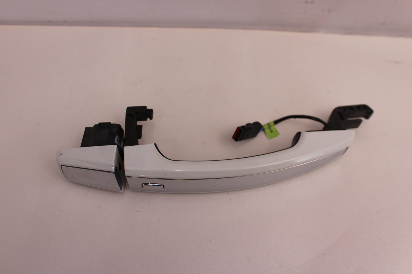 2016 Chevy SS Sedan Rear RH Passenger Exterior Door Handle White/ Chrome OEM - Day's Parts Yard