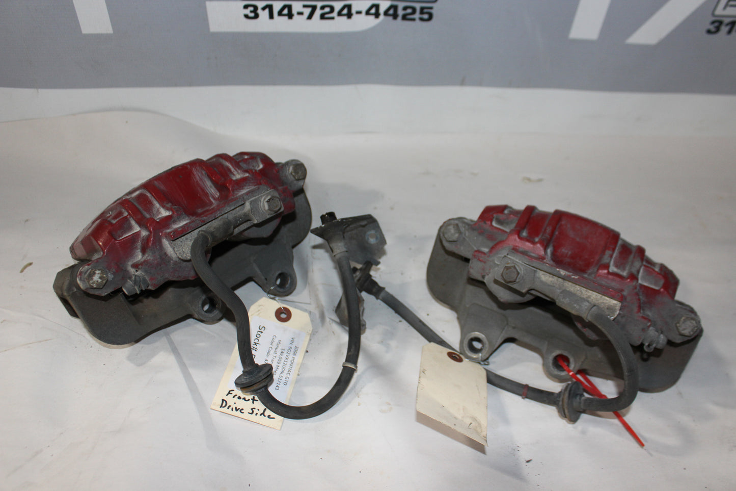 2006 Pontiac GTO Front PBR Brake Calipers OEM - Day's Parts Yard