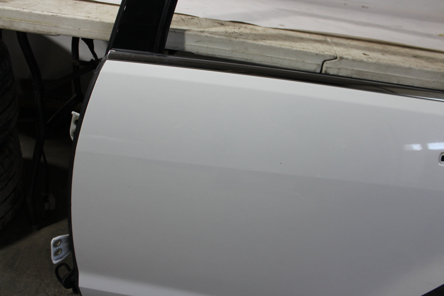 2016 Chevy SS Sedan Rear LH Driver Door White OEM - Day's Parts Yard