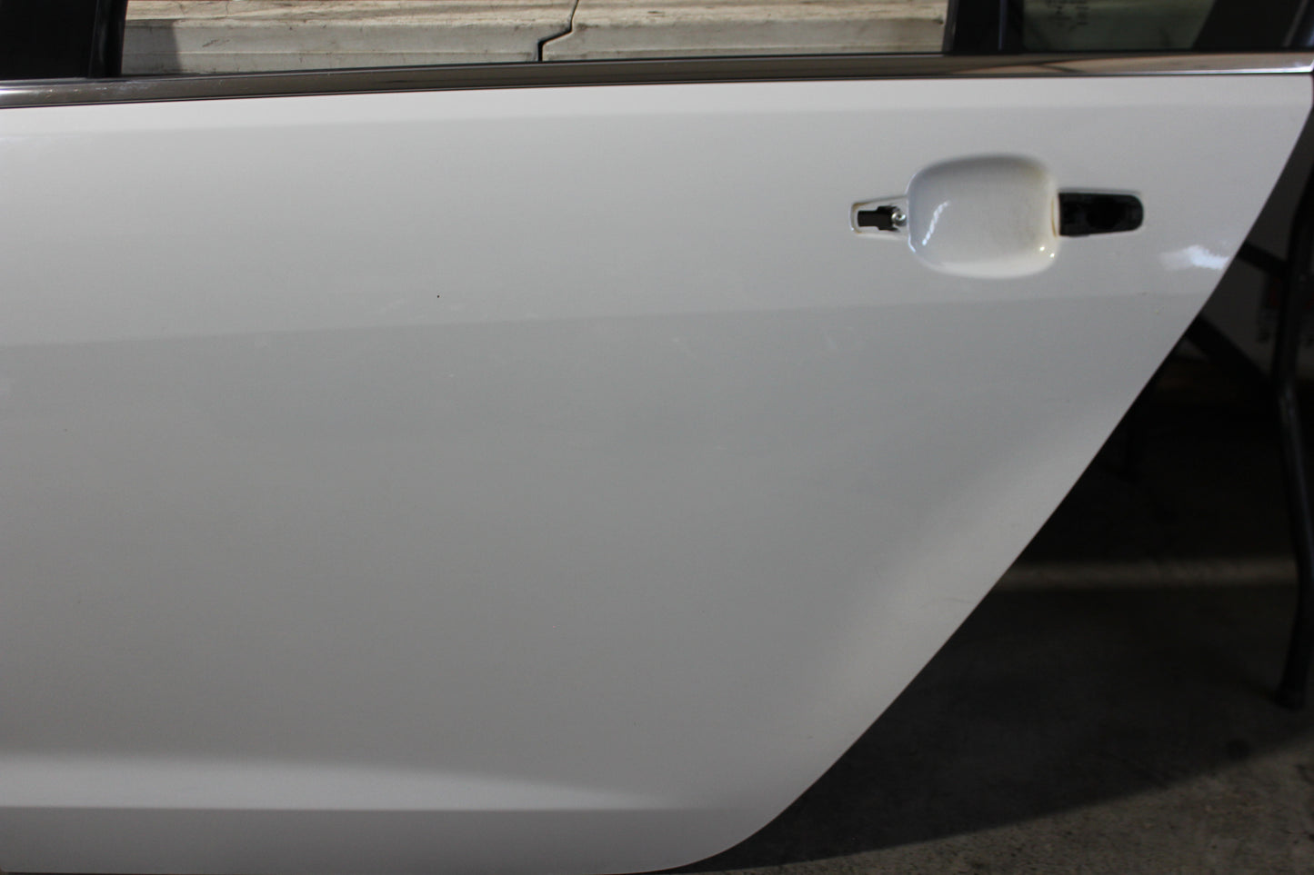 2016 Chevy SS Sedan Rear LH Driver Door White OEM - Day's Parts Yard