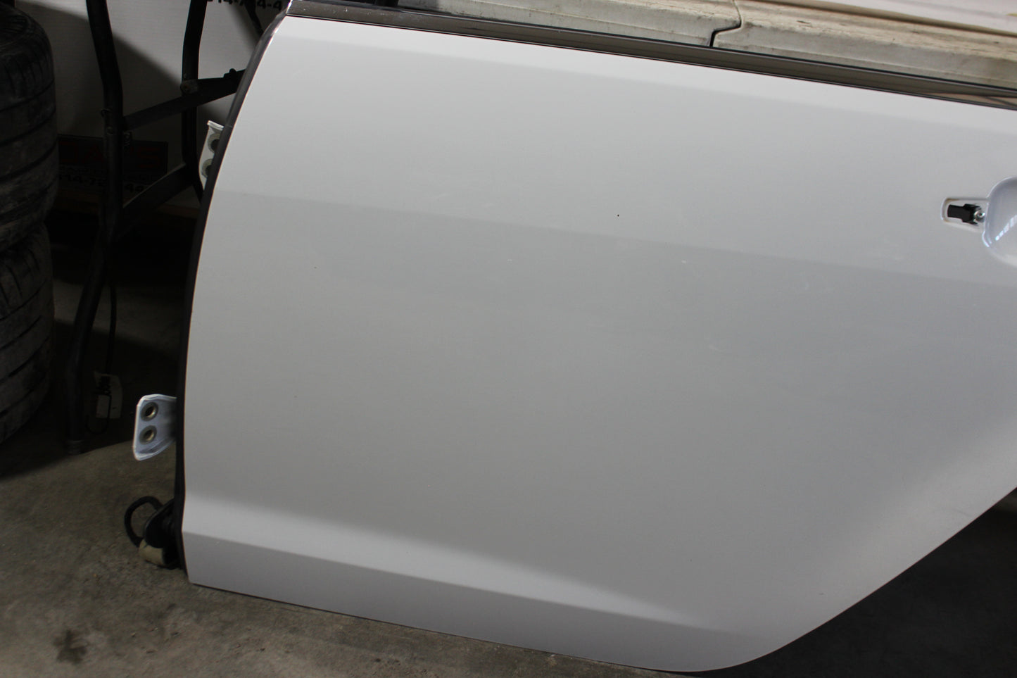 2016 Chevy SS Sedan Rear LH Driver Door White OEM - Day's Parts Yard