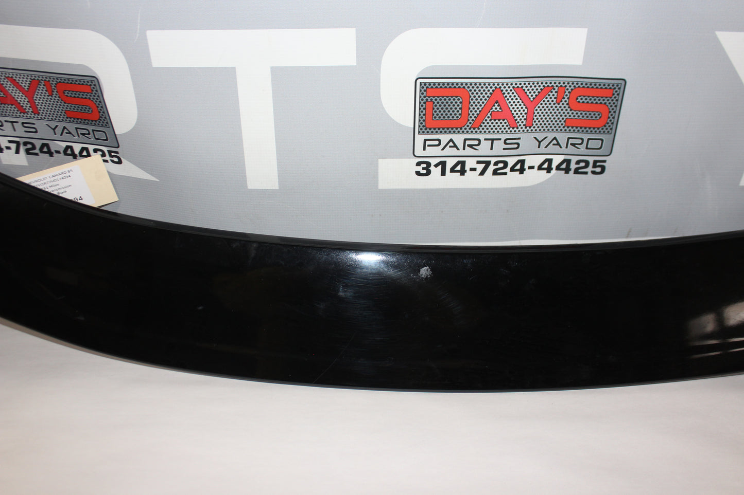 2017 Chevy Camaro SS Spoiler Wing Black OEM LOCAL PICKUP - Day's Parts Yard