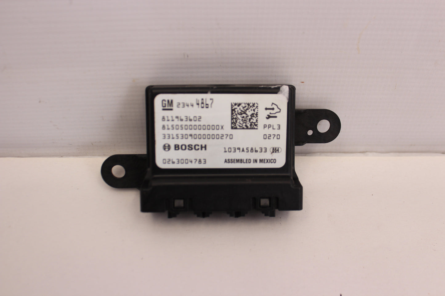 2016 Chevy SS Sedan Parking Assist Control Module 23444867 OEM - Day's Parts Yard