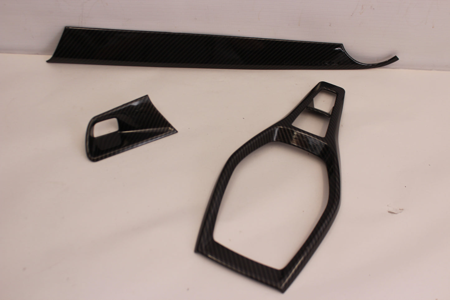 2017 Chevy Camaro SS Carbon Fiber Interior Trim 3PC Set Shifter Bezel and Dash Trim OEM - Day's Parts Yard